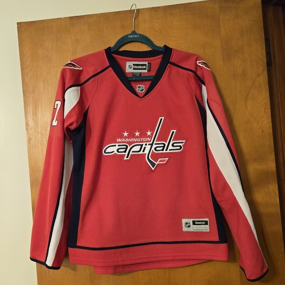 NHL Women's Washington Capitals Reebok Mike Green # 52 Hockey Jersey Size L - Picture 1 of 4